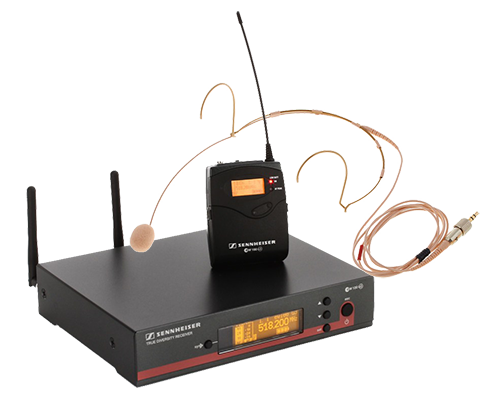 Аренда радио-микрофона с гарнитурой Sennheiser G3 EW100 / DPA 4088