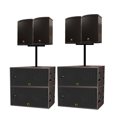 Аренда комплекта звука L-acoustics 7,2 квт